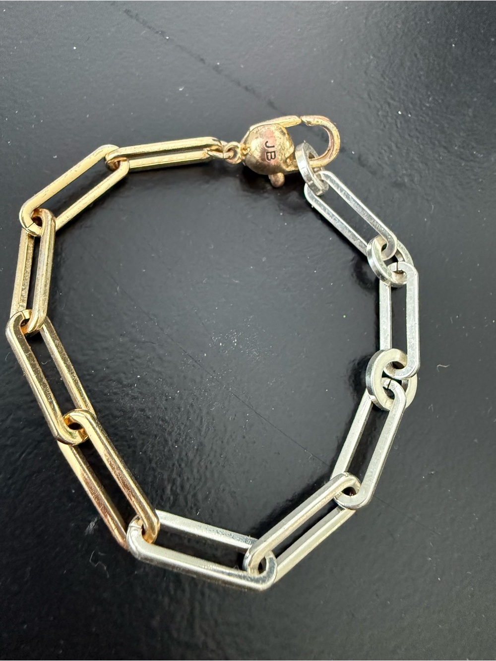 Jenny Bird Andi Paper clip bracelet $138 MSRP - Picture 5 of 5